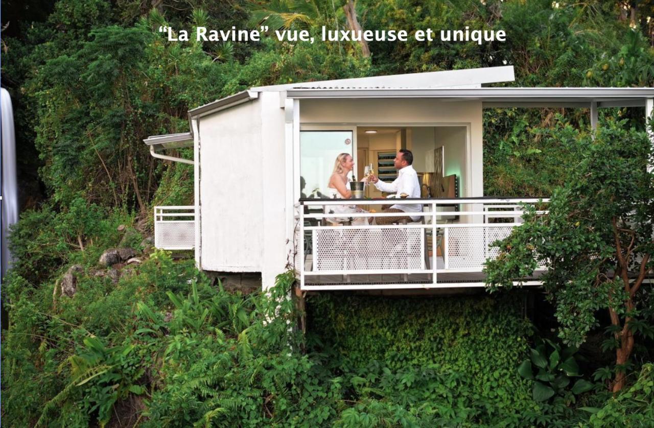 "La Ravine" Prive, Luxe, Avec Une Vue Unique Saint-Joseph Exteriér fotografie